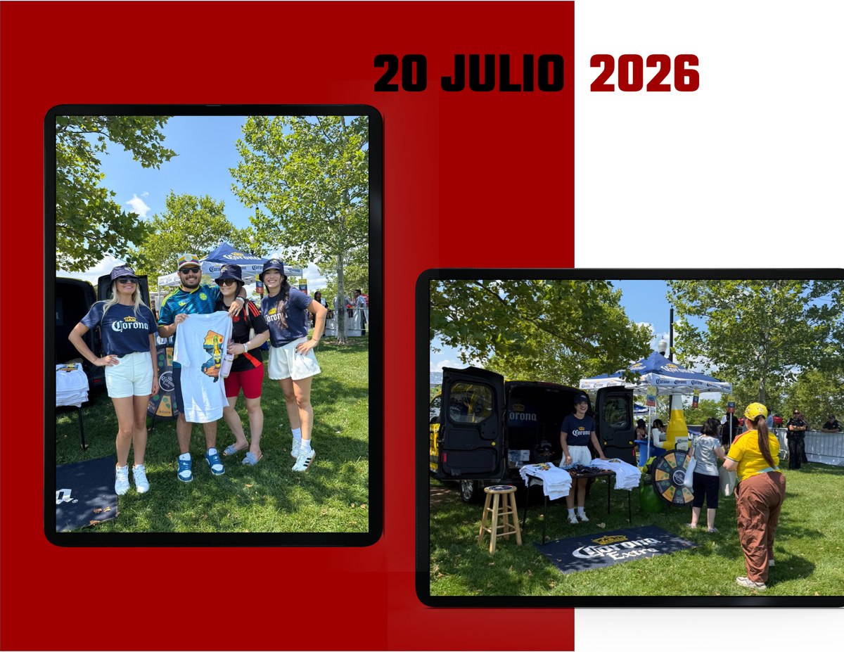 Activación Corona 20 julio 2026 — NJ