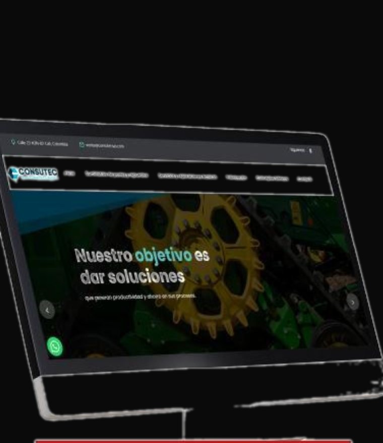 Sitio web Consutec SAS