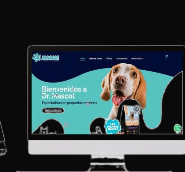 Sitio web Veterinaria Dr. Mascot